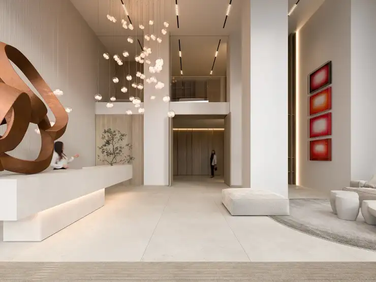 Dzieła w inwestycji Apartamenty Flare przy ul. Grzybowskiej